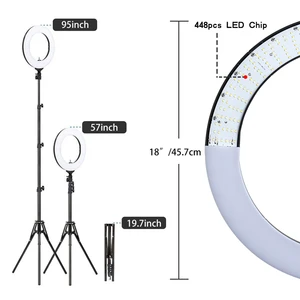 Zomei 18 inch LED Ring Light Photography