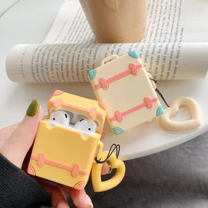Cartoon Superhero Suitcase Design Silicone AirPods Case