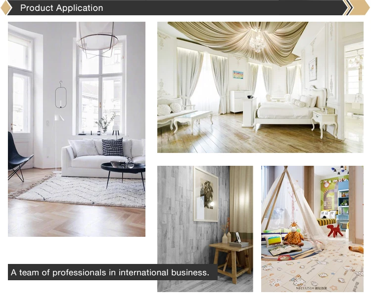 Hot Sale Classical Bedroom Glazed Ceramic Wooden Floor Tile