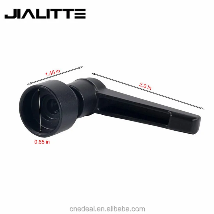 

Jialitte J178 Tactical Tool Quick Release S Lock Ratchet Lever Pivot for HRS S-Series Harris Bipod lever, Black