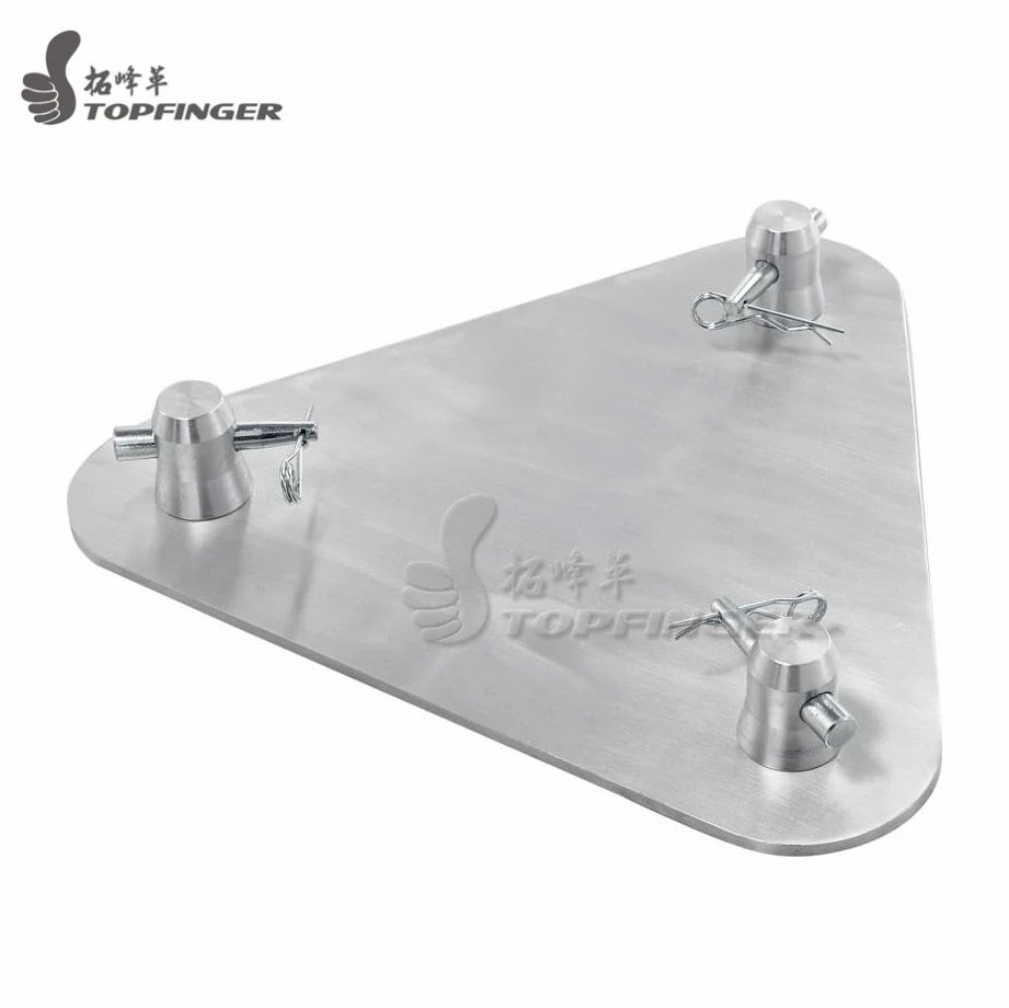 Triangular Aluminum Truss Base Plate For Sale