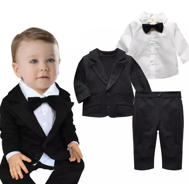 baby boy three piece suits