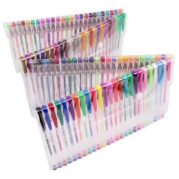 100 gel pens