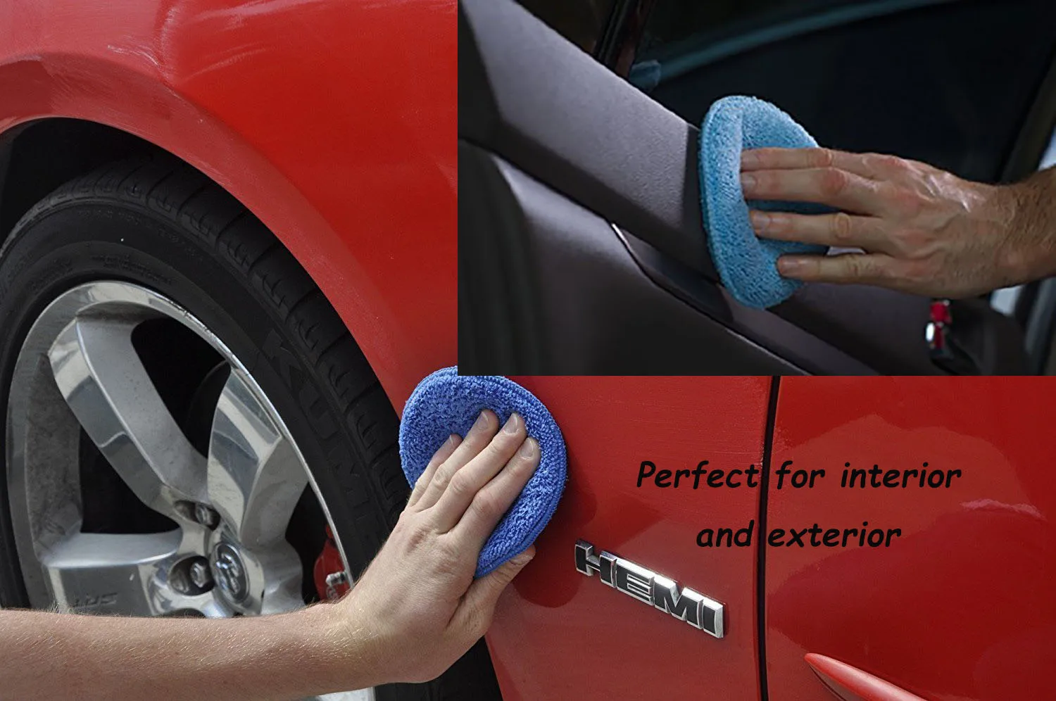 Microfiber Applicator Car Care Pads Buy Car Washing Pads,Car Care