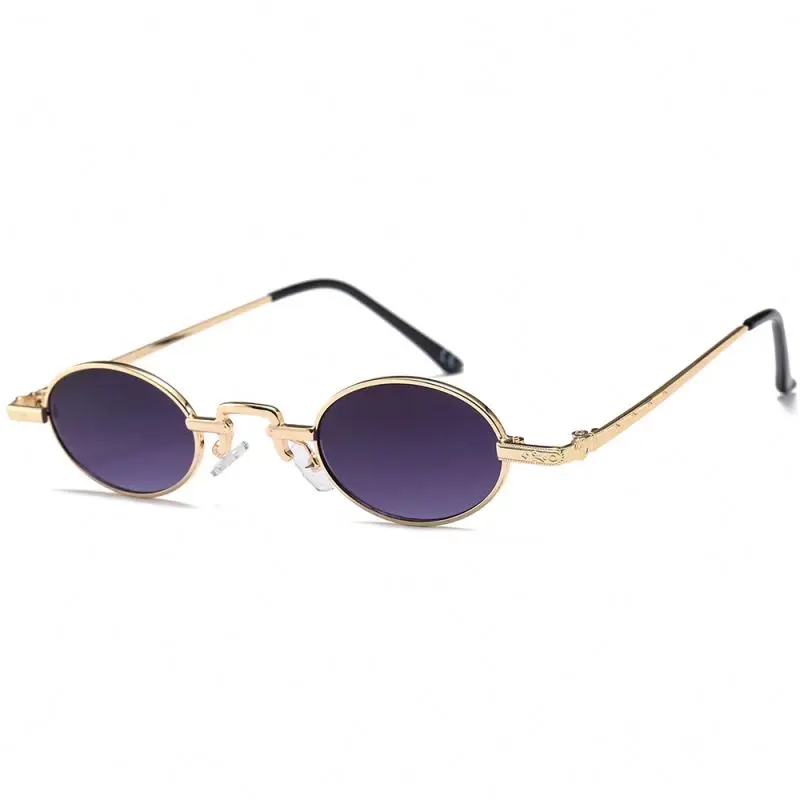 

Round Retro metal sunglasses for 2019 men and women shanghai jheyewear