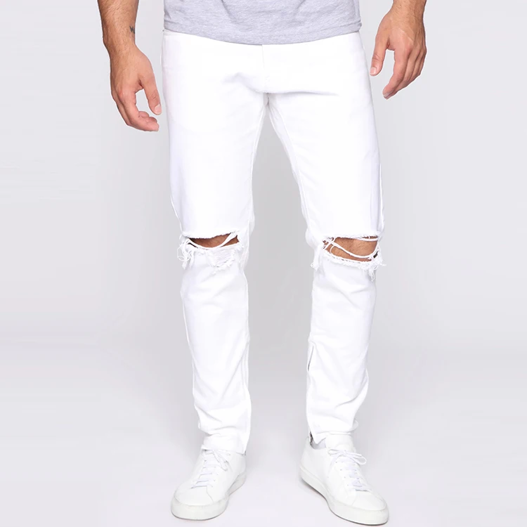 jeans with leg zippers