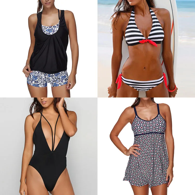 Waterproof Conservative Swimsuit 3 Piece Set Women Swimwear Buy