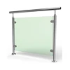 Stainless steel stair house railing designs plexiglass railing handrail