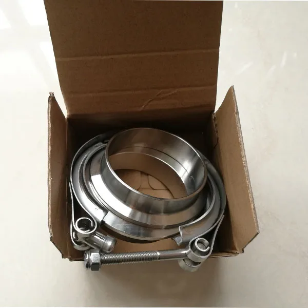 5" Exhaust Pipe Vband Clamp 304 Stainless Steel Or Titanium Buy V