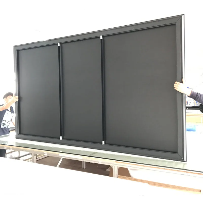 Ambient light Rejecting Thin frame projection screen for indoor 