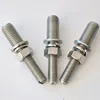 DIN titanium bolt without head but nut