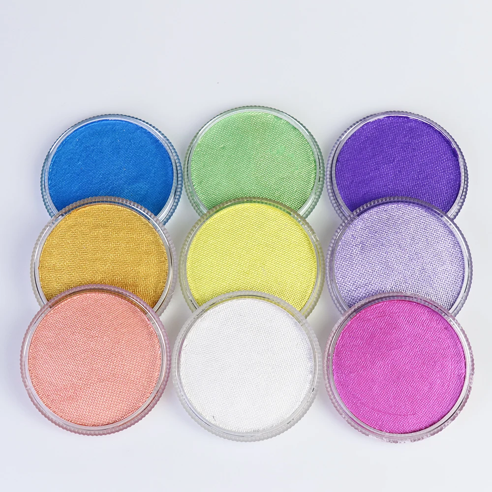

Cosmetic Grade Water Based Easy on Face Paint Makeup, 53 colors