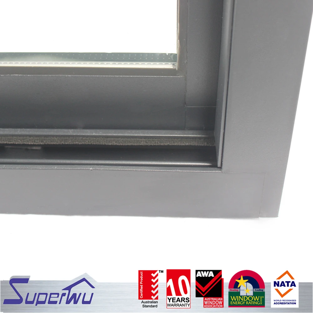 Hot sale factory direct triple sliding window aluminum framed double glazed safety glass with Bestar Price