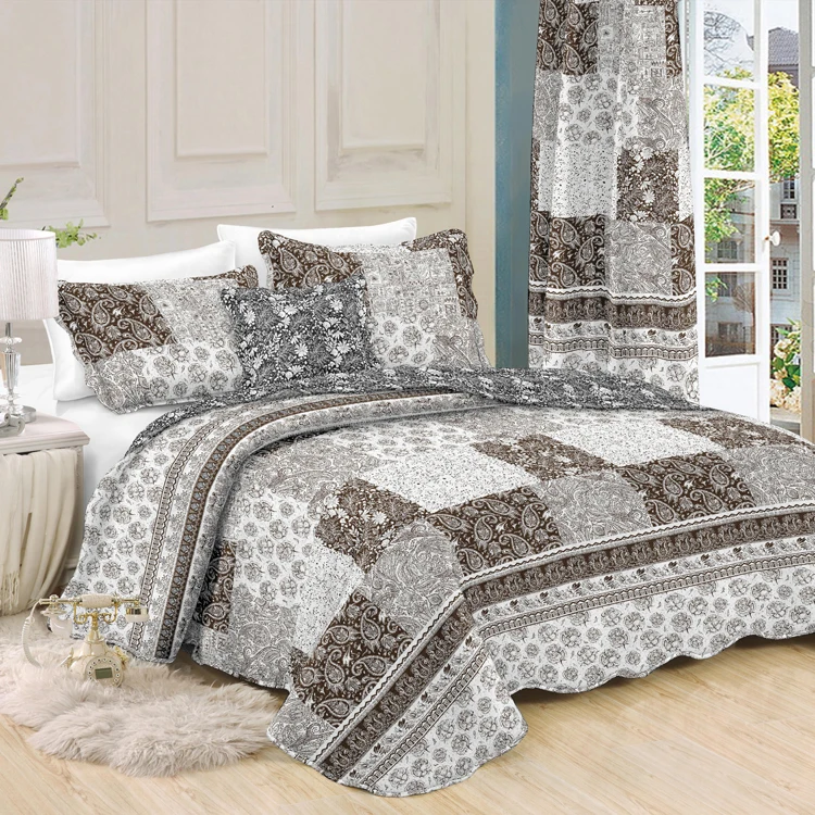 Hot Sale Printing Microfiber Polyester Filling Super Soft Quilts For