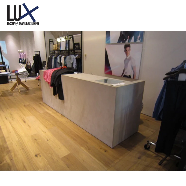 Modern Design Shop Display Wood Cash Counter Buy Wood Cash Counter