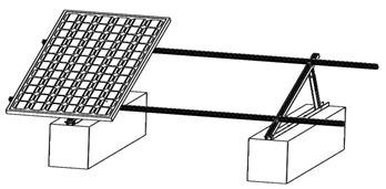 solar panel rack system