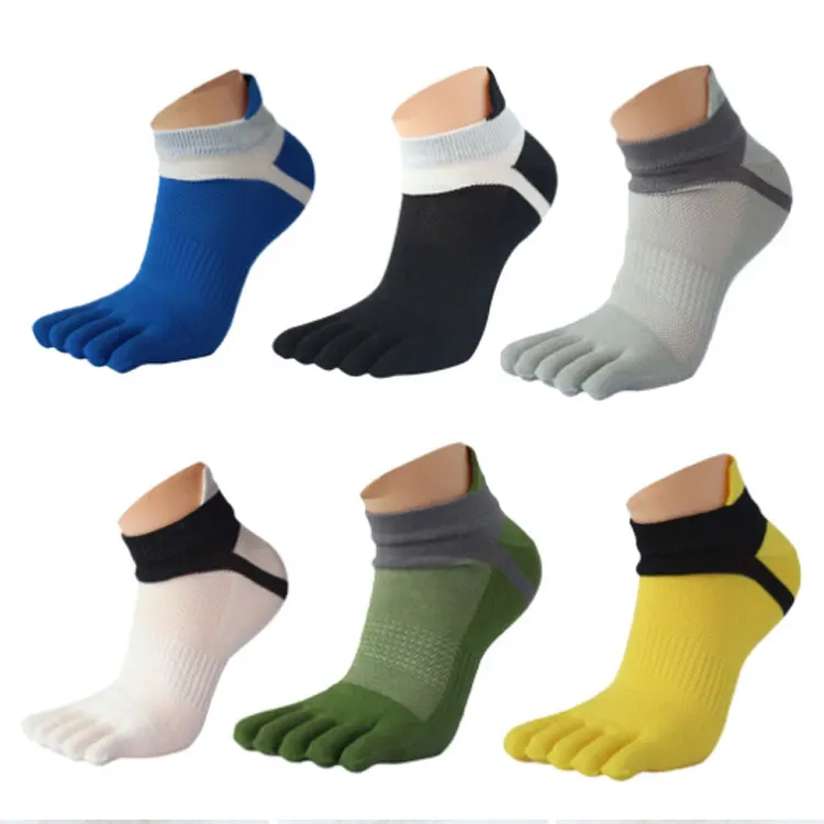 

High Quality Athletic Sport Five Toe Low Cut Ankle Running Socks