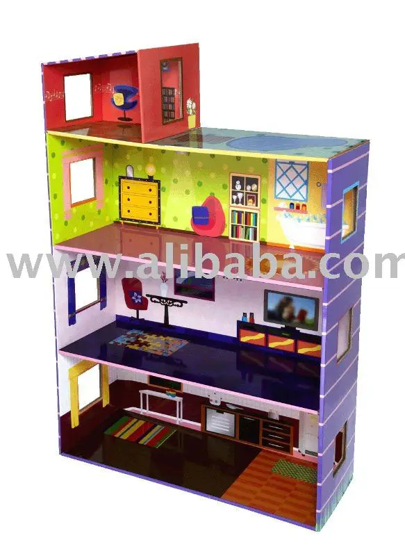 cardboard dollhouse furniture