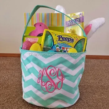 Canvas Chevron Easter Baskets Wholesale Canvas Chevron Easter Baskets Wholesale
