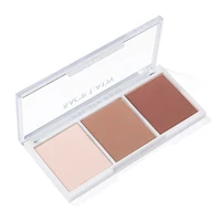 

SL350 Hot sale 3 color matte contouring blush highlighter Face makeup palette private label