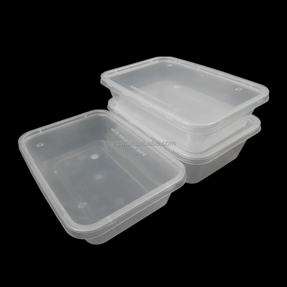 food container takeaway capacity 0-1l rectangle