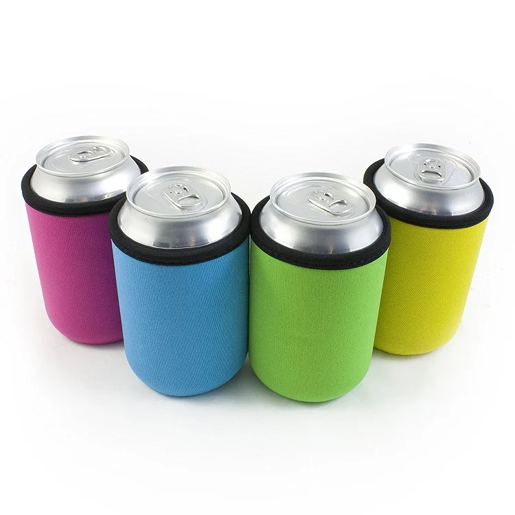 4mm Extra Thick Beer Can Holder Coolies Collapsible Can Cooler Sleeves