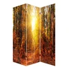 Chic Wood 3 Panel Room Partition Screens