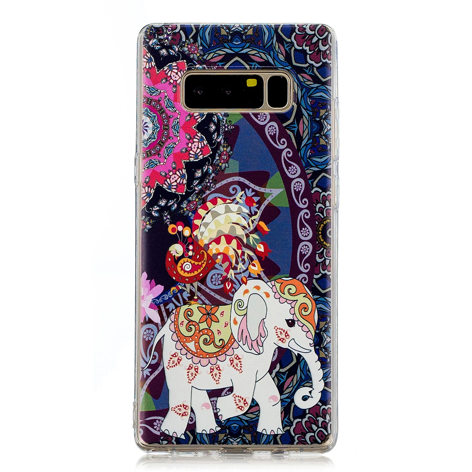 

Free Shipping Clears Phone Case Soft Silicone Case for Samsung Note 8 Case, Transparent