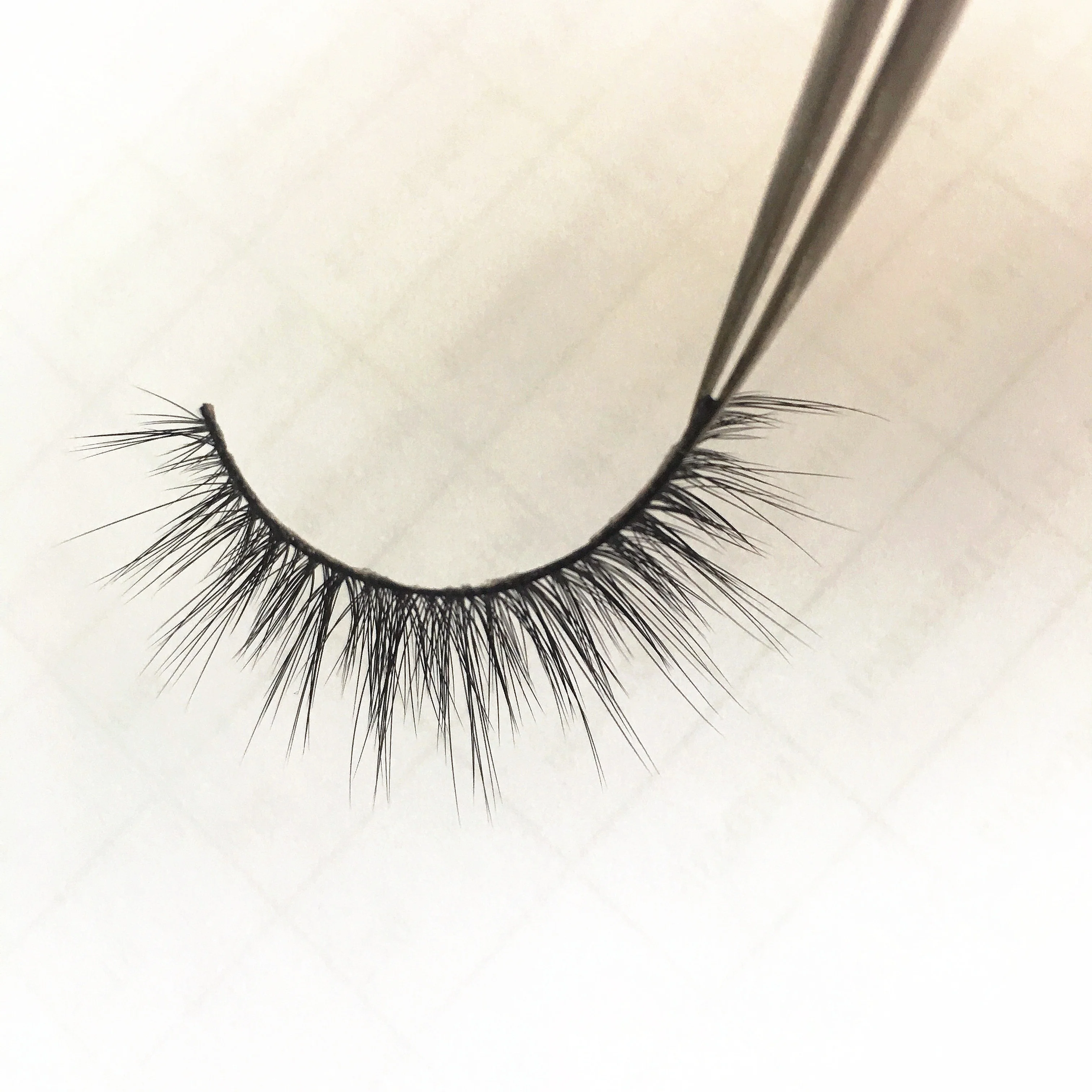 

wholesale false eyelashes human hair 3d natural mink eye lash, Black