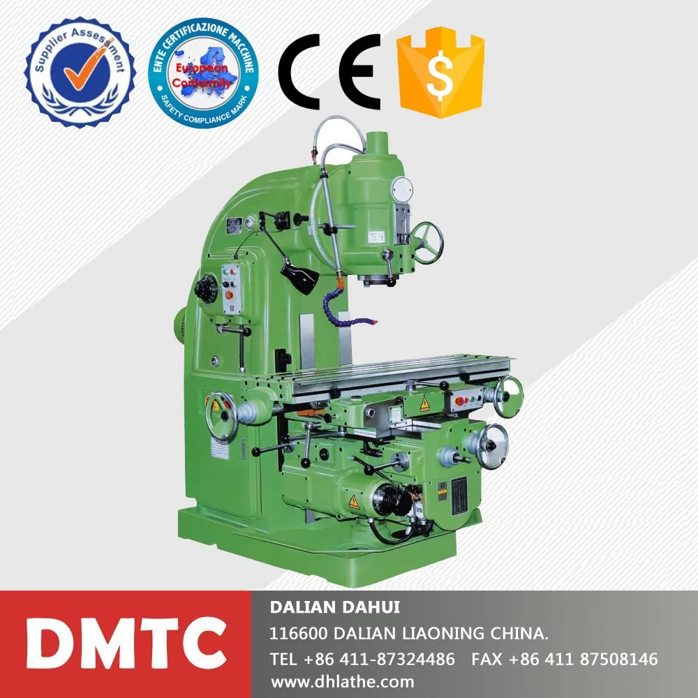 x6132 universal vertical milling machine with dividing head