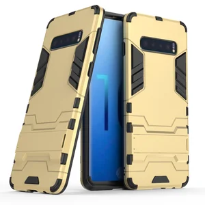 TPU PC Kickstand Shockproof Case Samsung Galaxy S10