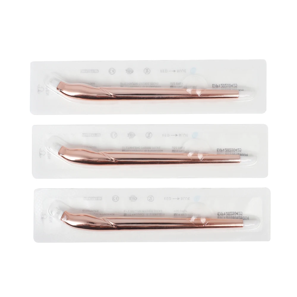 

Free Sample LUSHCOLOR Disposable Champagne Microblading Pen with Blister Packing