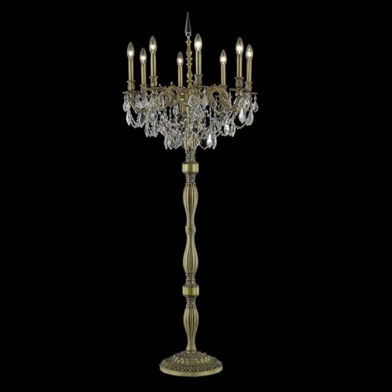 Light Factory Asfour Crystal Floor Standing Chandelier Beautiful Lamp