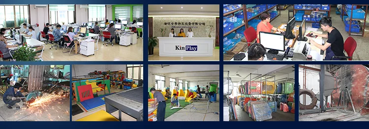 KINPLAY brand custom large multifunction children playground equipment outdoor plastic slide