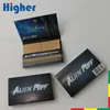 Magnet closed magnetic booklet unbleached smoking rolling paper with filter tips
