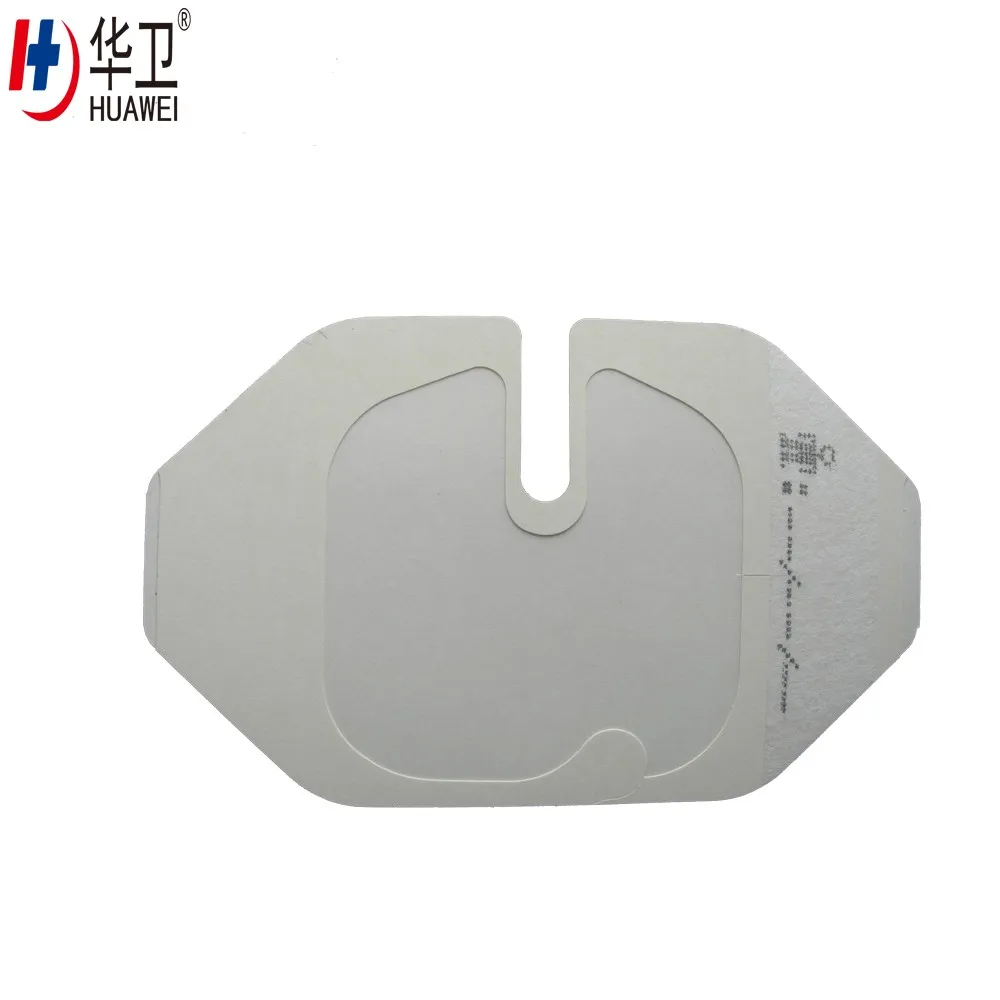 PU film I.V needle micropore transparent fixing dressing 6*7cm