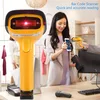 High Quality One-dimensional Handheld Barcode Scanner Wireless Laser Bar Code Reader 433MHZ