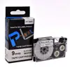 PUTY 2018 new product compatible office printer ribbon label p touch tapes 9mm PT-9WE