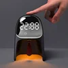 J&R Wholesale Hot Selling Household Hotel Decorative LED Display Small Cartoon Alarm Clock with Pull Down Tie