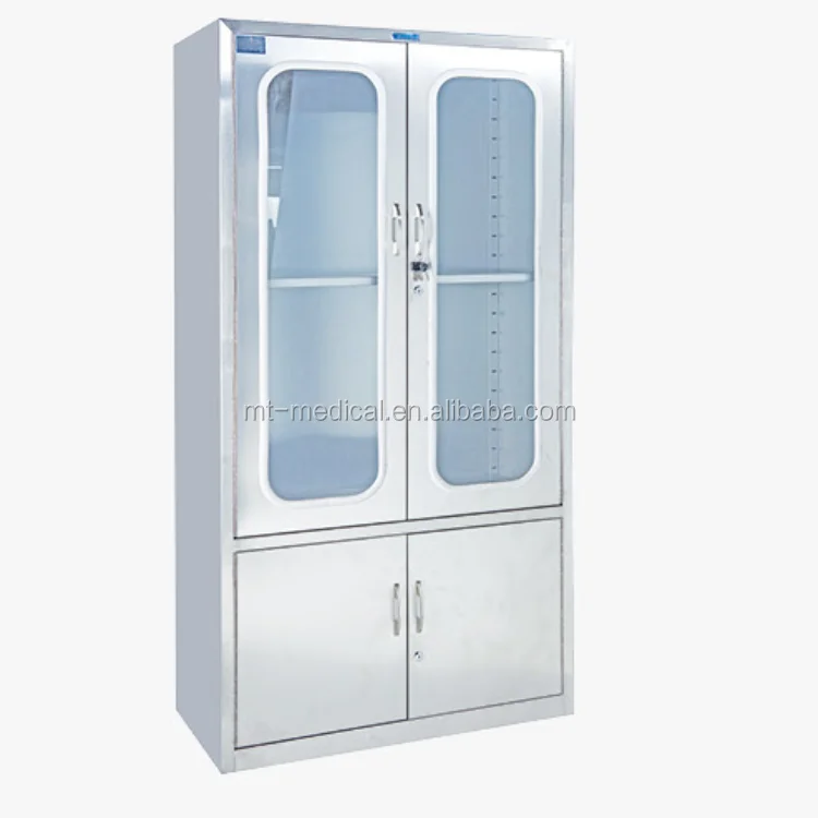 Hospital stainless steel instrument cabinet