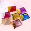 Cartoon Cute Hot Selling Mermaid Sequin Child Square Crossbody Coin Purse Wallet
