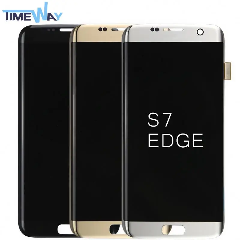 

Mobile Phone Screen For Samsung S7 Edge Lcd Original,For Samsung Galaxy S7 Edge Lcd Display Digitizer For Samsung Display Screen, Black and white