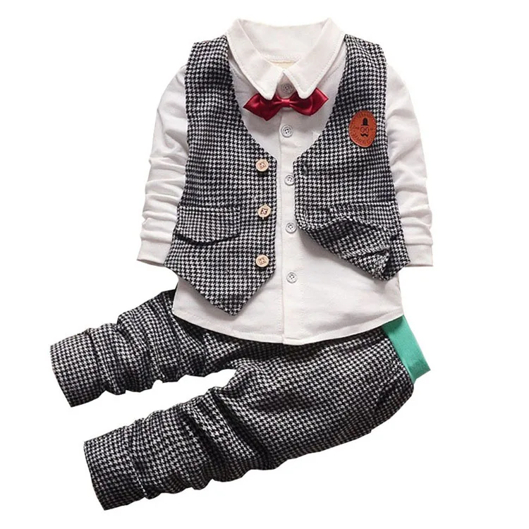

3pcs Boys clothing sets boys child clothes Suit Spring Autumn Kids Boys Clothes, Green;red;white