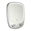 Men Shaving Mirror With Soft LED Ring Lights Wall Mounted Shower Mirror