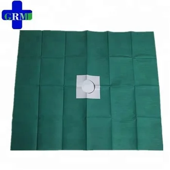 Round Hole Sterile Fenestrated Towel Drape With Adhesive Buy