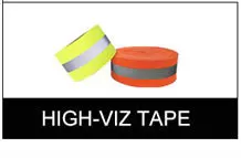 2'' Red And White 5CM * 10 Meter / Roll Reflective Chevron  Hazard Warning Tape