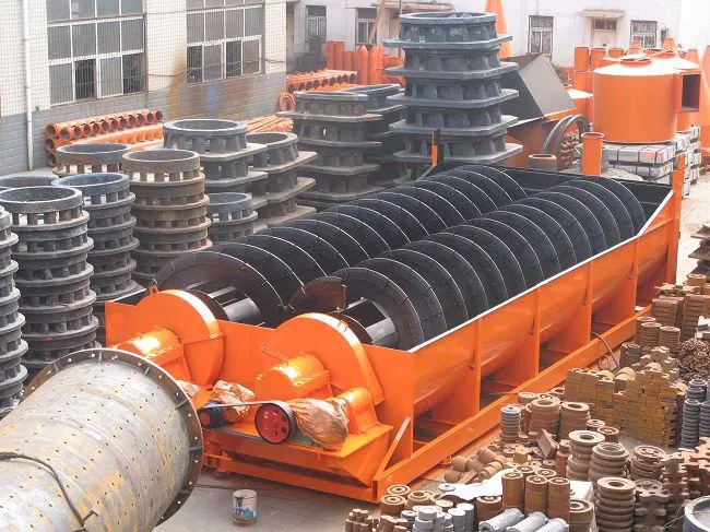 high capacity efficient spiral rake classifier for