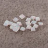 White Opal Stone, Small Size Opal, Loose Square Opal