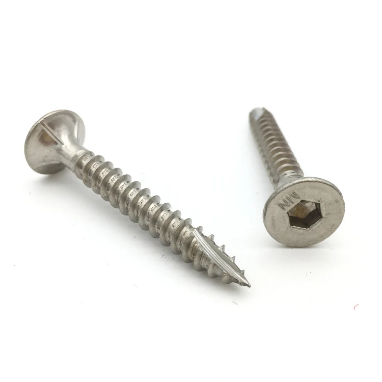 Stainless Steel Hex Type 17 Inox A2 A4 Timber 14g Bugle Batten Screw ...