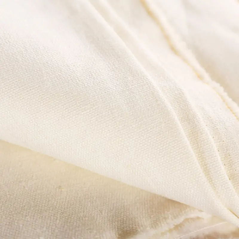 
High quality hemp woven fabric 55%hemp45%cotton 11sX11sX51X47 for clothing&bedding 